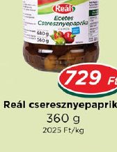 Reál cseresznyepaprika