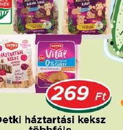 Detki háztartási keksz többféle