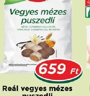Reál vegyes mézes puszedli