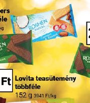 Roshen Wafers ostya többféle