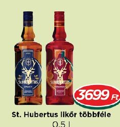 St. Hubertus likőr többféle