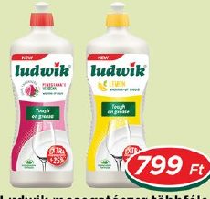 Ludwik mosogatószer többféle