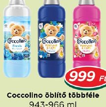 Coccolino öblítő többféle