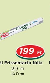 Reál Frissentartó fólia