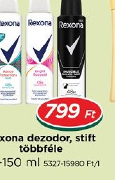 Rexona dezodor, stift többféle