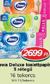 Zewa Deluxe toalettpapír 3 rétegű