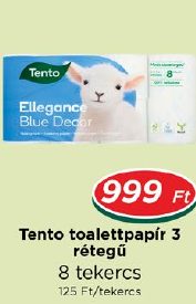 Tento toalettpapír 3 rétegű