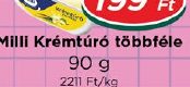 Milli Krémtúró többféle