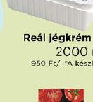 Reál jégkrém többféle