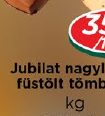 Jubilát nagylyukú füstölt tömbsajt