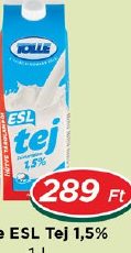 Tolle ESL Tej 1,5%