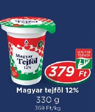 Magyar tejföl 12%