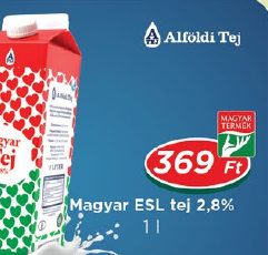 Magyar ESL tej 2,8%