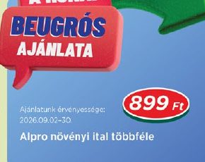 Alpro növényi ital többféle