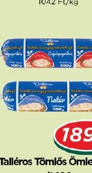 Talléros Tömlős Ömlesztett sajt 100g