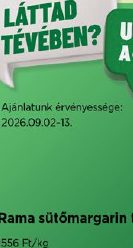 Rama sütőmargarin többféle