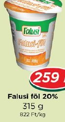 Falusi föl 20%