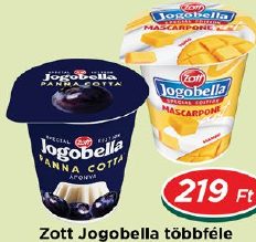 Zott Jogobella többféle
