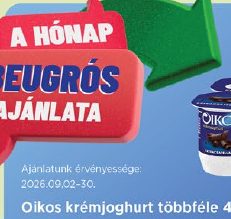 Oikos krémjoghurt többféle