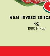 Reál Tavaszi sajtos rolád