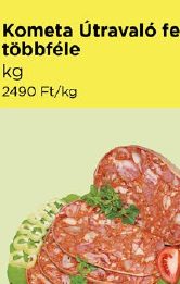 Kometa Útravaló felvágott többféle
