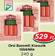 Orsi Baromfi Klasszik többféle