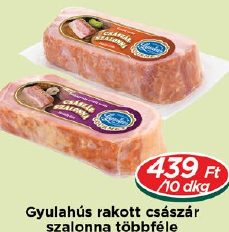 Gyulahús rakott császár szalonna többféle