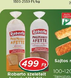 Roberto szeletelt kenyér többféle