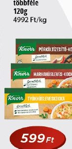 Knorr ételízesítő kocka többféle