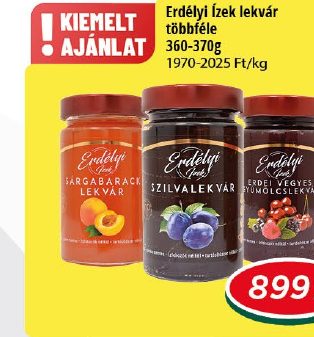 Erdélyi ízek lekvár többféle