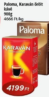 Paloma, Karaván őrölt kávé