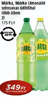 Márka, Márka Limonádé szénsavas üdítőital
