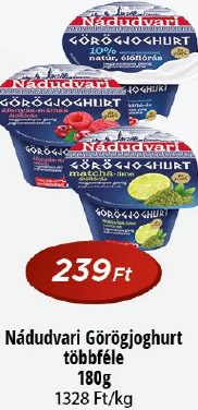 Nádudvari Görögjoghurt többféle