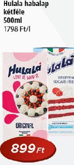 Hulala habalap kétféle