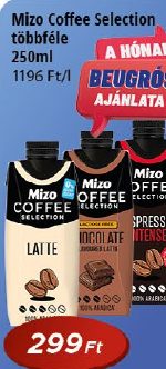 Mizo Coffee Selection többféle