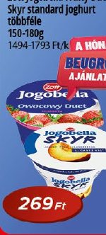 Zott Jogobella Fruity Duet, Skyr standard joghurt többféle