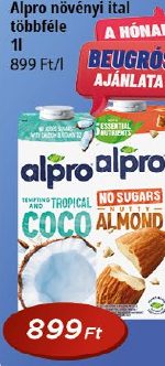 Alpro növényi ital többféle