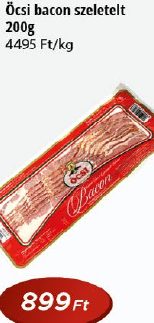 Öcsi bacon szeletelt
