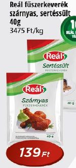 Reál fűszerkeverék szárnyas, sertéssült