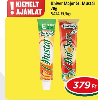 Univer Majonéz, Mustár