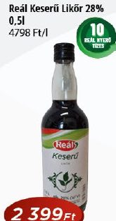 Reál Keserű Likőr 28%