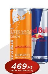 Red Bull energiaital több ízben