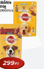 Pedigree alutasakos kutyaeledel többféle