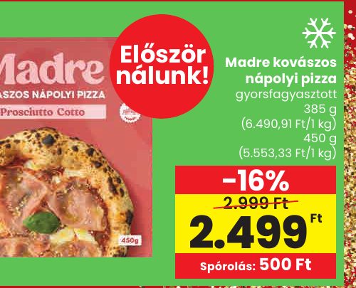 Először Madre kovászos nálunk! nápolyi pizza