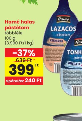 Hamé halas pástétom