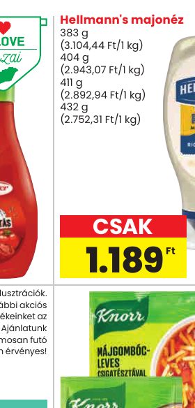 Hellmann's majonéz