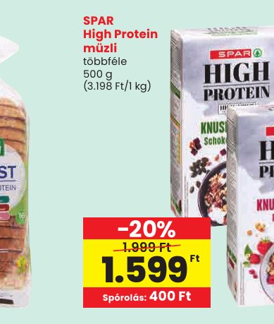 SPAR High Protein müzli