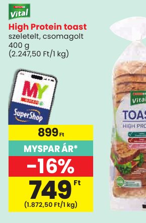 High Protein toast
