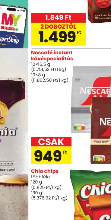 Nescafé instant kávéspecialitás