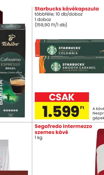 Starbucks kávékapszula